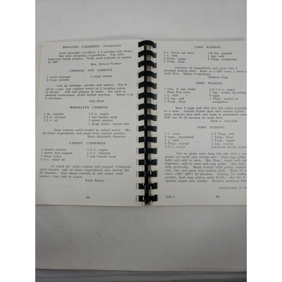 Community Favorites Cookbook 1982 Halifax United Methodist Women Constitution NC - Picture 8 of 16